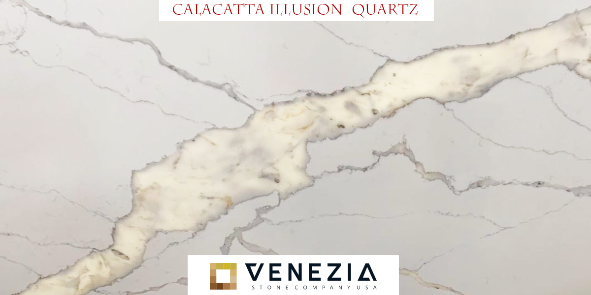 CALACATTA ILLUSION, quartz, quartz countertops, calacatta, luxury stone