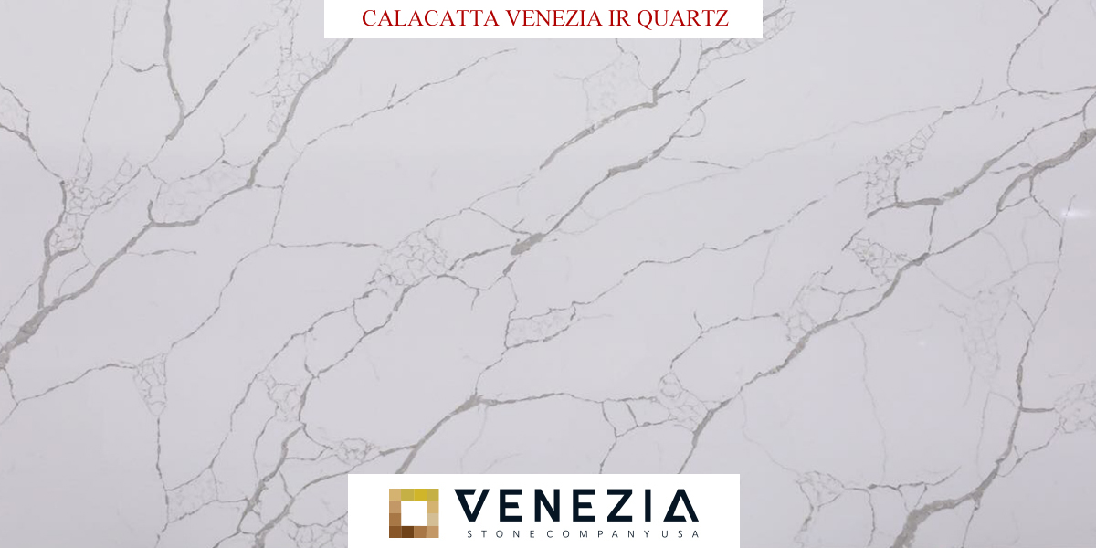 Calacatta Venezia IR QUARTZ, quartz, quartz countertops